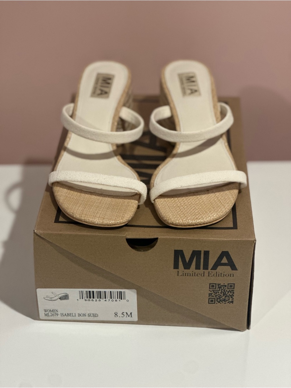 MIA Isabeli Espadrille Slide Sandal